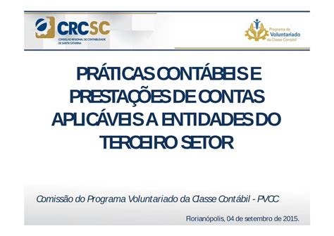 Pdf Pr Ticas Cont Beis E Presta Es De Contas Normas Cont Beis