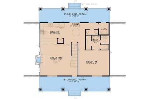 Farmhouse Style House Plan 3 Beds 35 Baths 2049 Sqft Plan 923 245