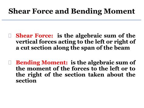 Shear Force And Bending Moment Diagrams For Beams Ppt - The Best Picture Of Beam