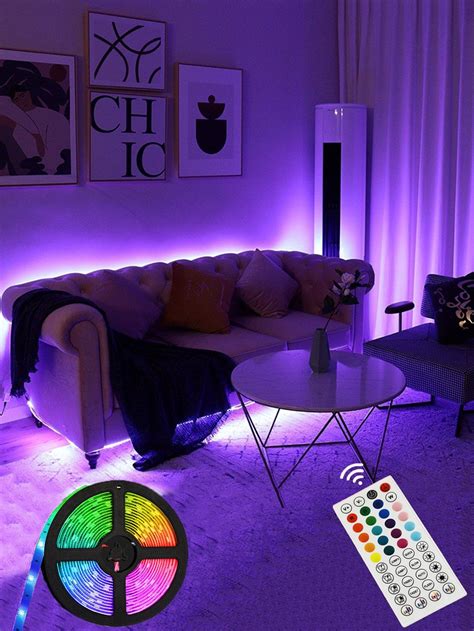 30 60 90 150 Led 1 2 3 5m Rgb Strip Light With Remote Control Artofit