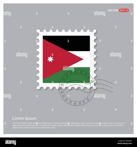 Jordan flag design vector Stock Vector Image & Art - Alamy