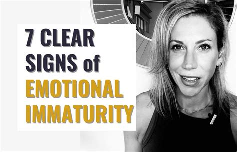 How To Know If Someone Is Emotionally Immature 7 Clear Signs Julia Kristina Counselling