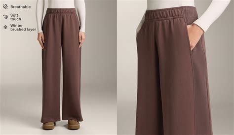 Calças Wide Leg Para Mulher Oysho Portugal