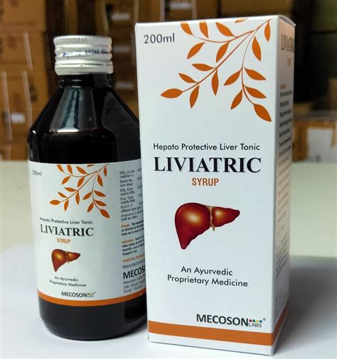 Liviatric Hepato Protective Liver Tonic Mecoson Ml Rs