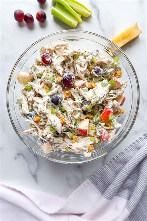 Healthy Greek Yogurt Chicken Salad