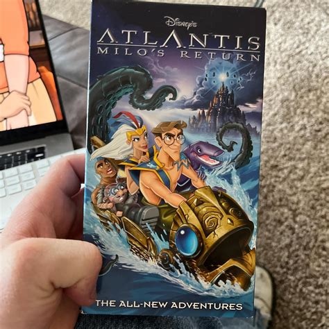 Disneys Atlantis Milo Returns Vhs Depop