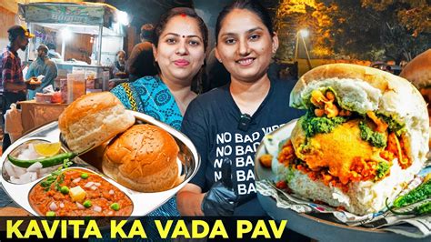 Kavita Ka Dhaba Vada Pav Girl Of Pakistan Pav Bhaji Bun Kabab