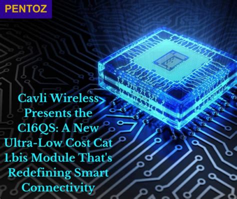 Cavli Wireless Presents The C Qs A New Ultra Low Cost Cat Bis