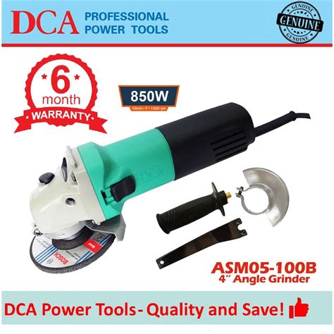 DCA ASM05 100B 850W 4 100mm Angle Grinder Shopee Malaysia