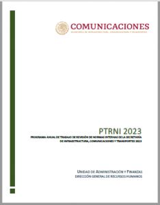 Programa de Trabajo de Revisión de Normas Internas PTRNI 2023