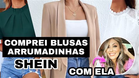 Comprinhas Shein Comprei Blusinhas Arrumadinhas Shein Dicas De