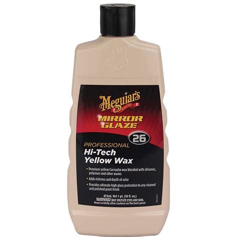 Meguiars® Hi Tech Yellow Wax Tp Tools And Equipment