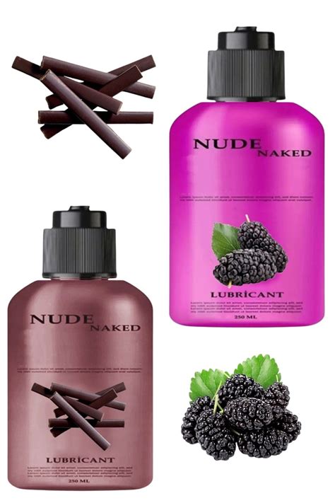 Nude Naked Çikolata Karadut 2 Li Lube Set Extra Büyük Boy