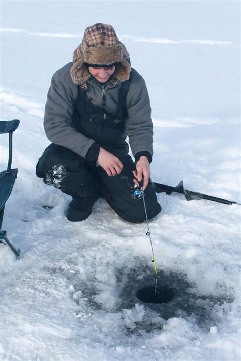 Ice Fishing At Island Lake Ca Ice Fishing At Island Lake C Flickr