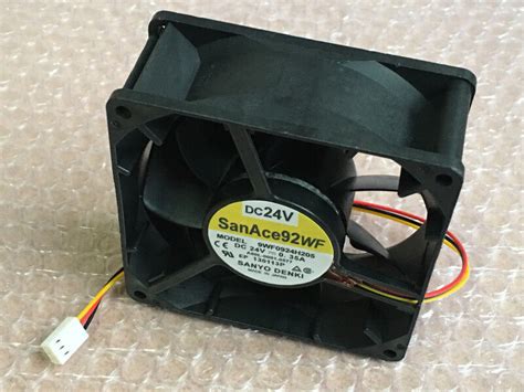 1 PCS SANYO Fan 9WF0924H205 DC 24V 0 35A 9032 9CM 3 PIN Fan A90L 0001