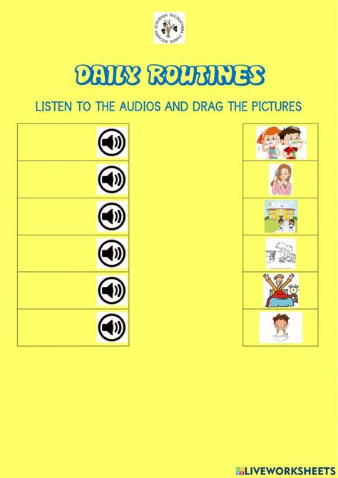 Esl Daily Routine Worksheet Worksheets Second Language Anya Texts