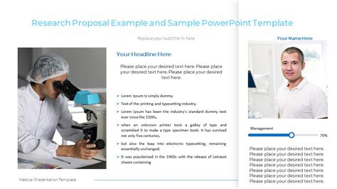 Research Proposal Example And Sample Powerpoint Template Pptuniverse