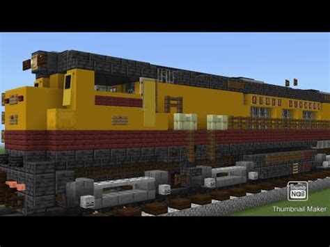 Minecraft Union Pacific Alco C855 Locomotive Tutorial YouTube