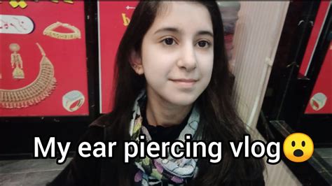 My Second Ear Piercing Vlog Beboo Art Beboo Vlog Youtube