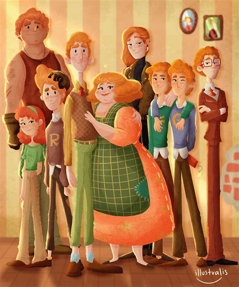 The Weasley Family - Harry Potter :: Behance