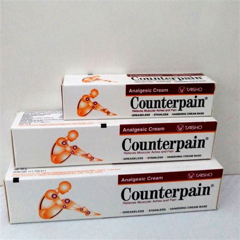 Jual Counterpain Counter Pain Cream 5 Gr 15 Gr 30 Gr Krim Nyeri Otot