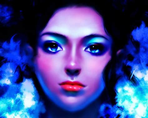 1920x1080px 1080p Free Download Glowing Face Art Fantasy Glow