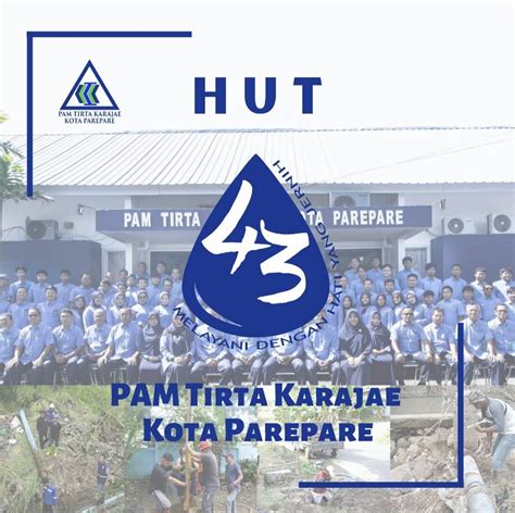 Momentum HUT Ke 43 PAM Tirta Karajae Gratiskan Denda Tunggakan Dan