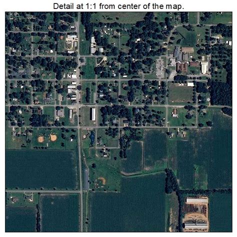 Aerial Photography Map of Summerdale, AL Alabama