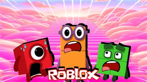 Numberblocks Play Easy Pink Obby In Roblox Youtube