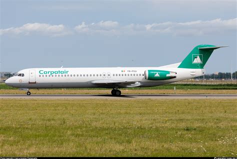 Yr Fka Carpatair Fokker F Mark Photo By Sierra Aviation