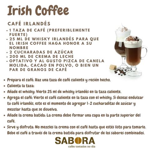 Café Irlandés O Irish Coffee Qué Es Y Cómo Se Prepara Sabora