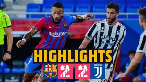 Barcelona Vs Juventus 2 2 All Goals And Highlights HD YouTube