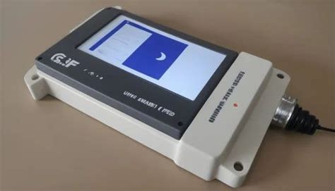 Scratch Proof Sensor LCD Digital UHF RFID Reader TCP IP At 12000 In