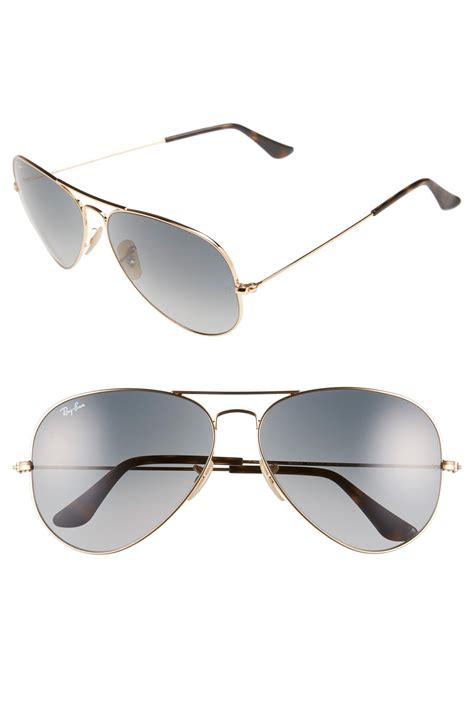 Ray Ban Large Icons 62mm Aviator Sunglasses Nordstrom