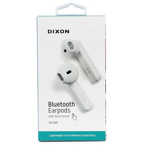 Dixon Bluetooth Earpods With Touch Control Shop Now