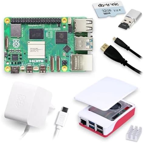 Db Tronic Raspberry Pi Gb Starter Kit Usb C W Alimentatore Di