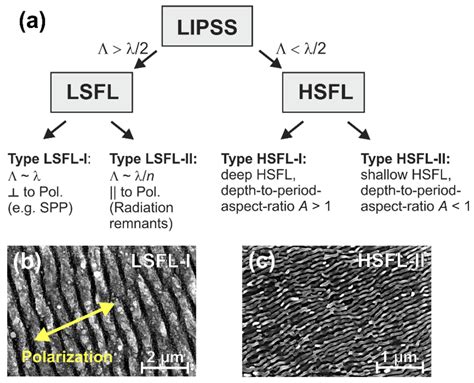 A General Classification Of Laser Induced Periodic Surface Structures