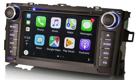 Autoradio Tactile GPS Et Apple Carplay Toyota Auris DVD Bluetooth