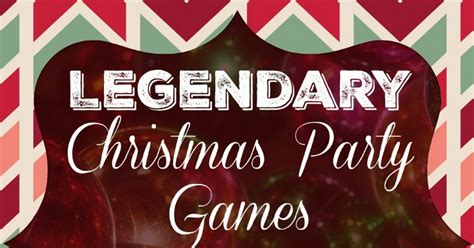 Christmas Party Games For Large Groups - Printable Online