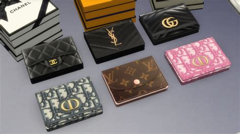 PlatinumLuxeSims LUXURY DESIGNER WALLETS These Are So Sims 3