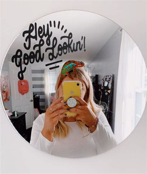 VSCO Caitymiller Trendy Water Bottles Mirror Selfie Cute Photos