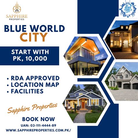 Blue World City | Blue World City Location | Sapphire Properties ...