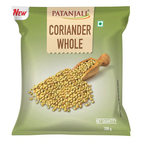 Patanjali Coriander Whole G Buy Online