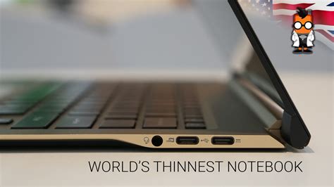 Acer Swift Hands On World S Thinnest Notebook Youtube