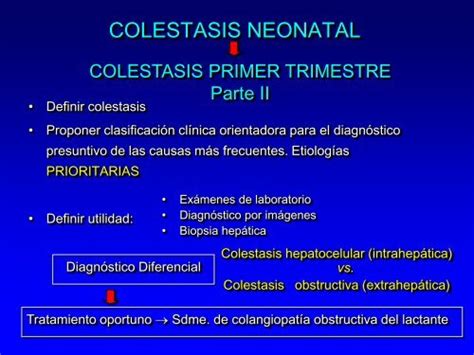 Diagnostico Diferencial De Las Colestasis Neonatales Aaeeh