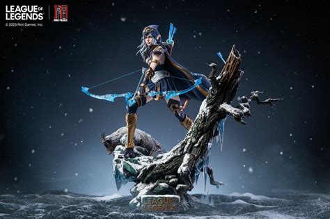 League Of Legends Ashe Resin Statue Von Jimei Palace