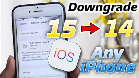 How To Downgrade IOS 15 To IOS 14 Without Losing Data In Hindi HOW