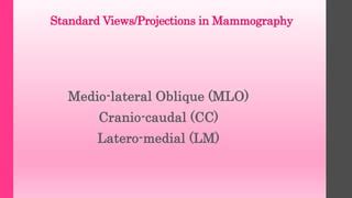 Mammography positioning technique for MLO View | PPT