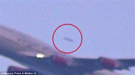 Plane Passenger Captures Moment A UFO Overtakes His Virgin Atlantic