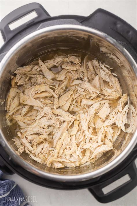 JUICY Instant Pot Shredded Chicken The Recipe Rebel 2024